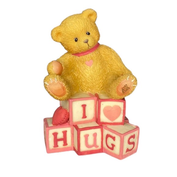 Cherished Teddies Bear With Love Letters 902969 Enesco “I Love Hugs” 1996 New - Picture 3 of 9